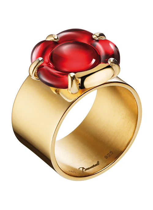 B FLOWER Band Crystal Ring - Budpants