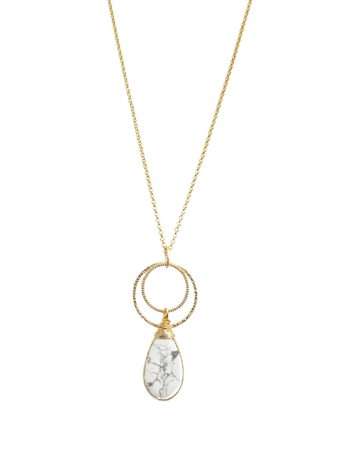 Jennie Howlite Necklace - Budpants