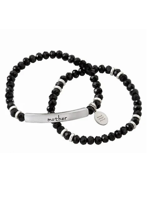 Crystal bracelets 2 pc set - Budpants