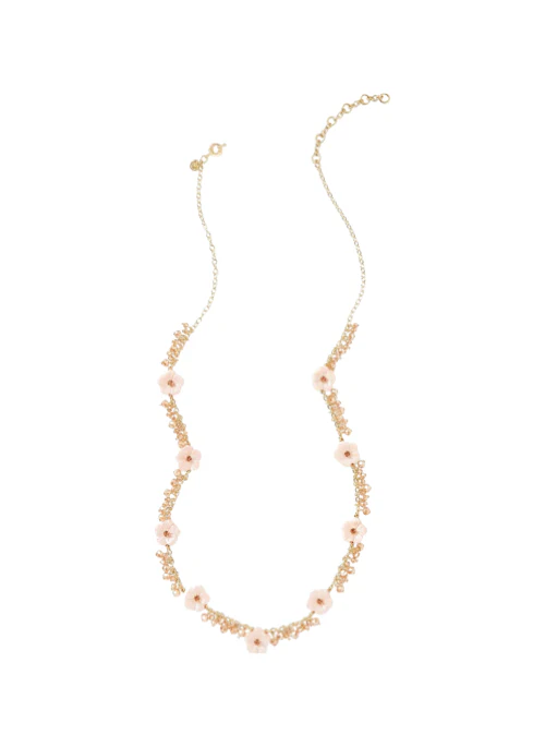 Carved Flower Necklace - Budpants