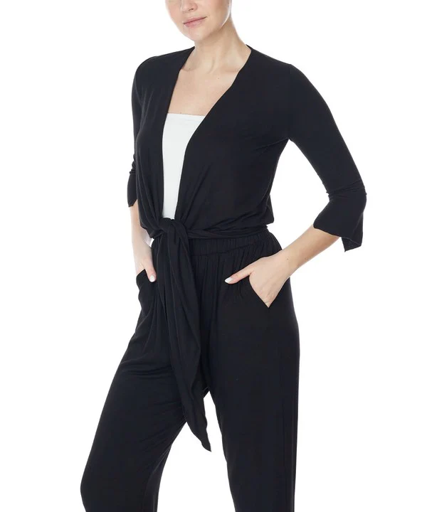 BAMBOO YOGA SHRUG CARDIGAN - Budpants