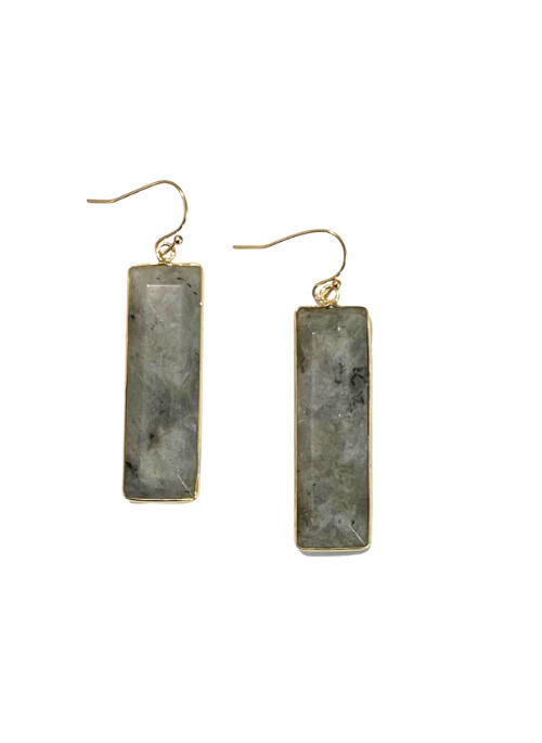 Labradorite Drop Earrings - Budpants