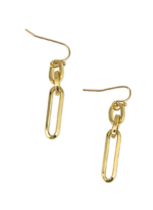 Bianca Paperclip Earrings - Budpants
