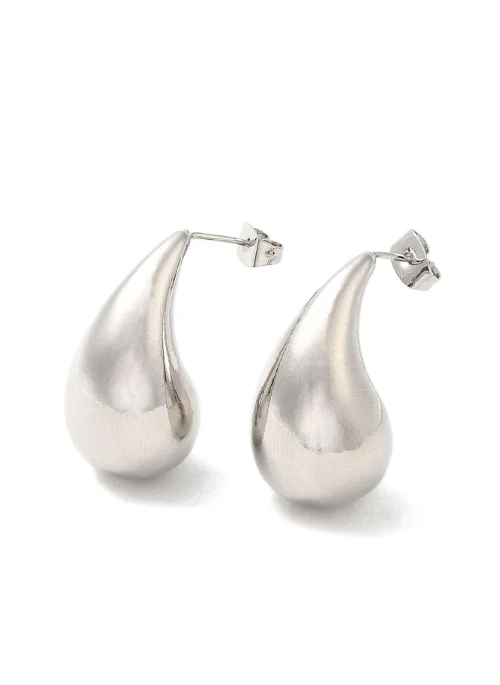 Chunky Silver Teardrops - Budpants