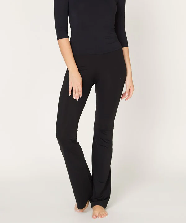 BAMBOO SLIM BELL YOGA PANTS - Budpants
