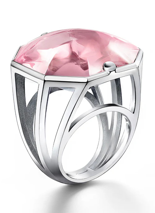 L'ILLUSTRE Large Crystal Ring - Budpants