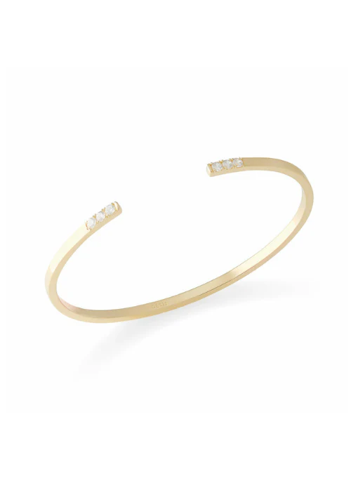Dainty Gold CZ Cuff - Budpants