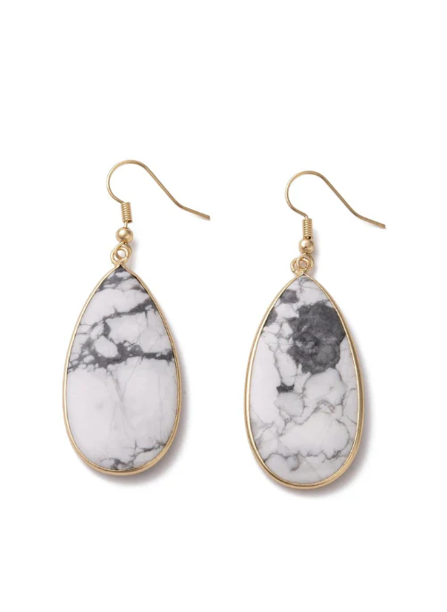 Harmony Howlite Earrings - Budpants