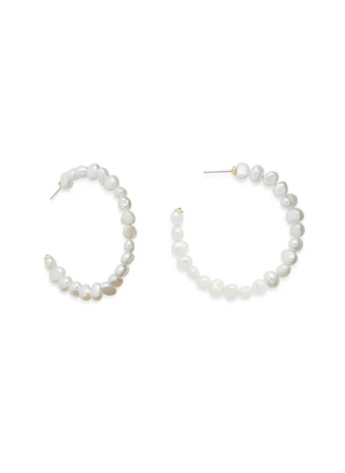 Pearl Statement Hoops - Budpants