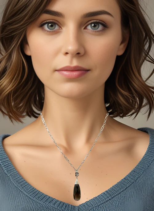 Bexley Smokey Quartz Necklace - Budpants