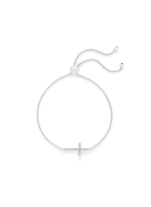 Cross Bracelet Sterling Silver - Budpants