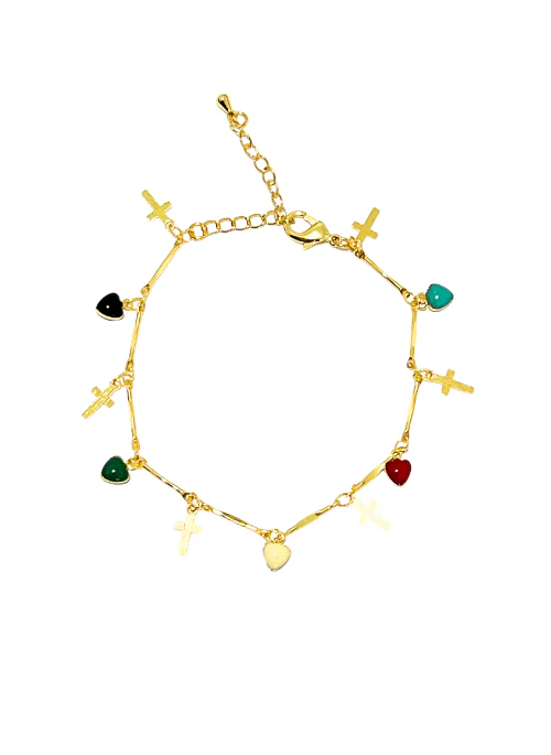 Faith & Hearts Bracelet - Budpants