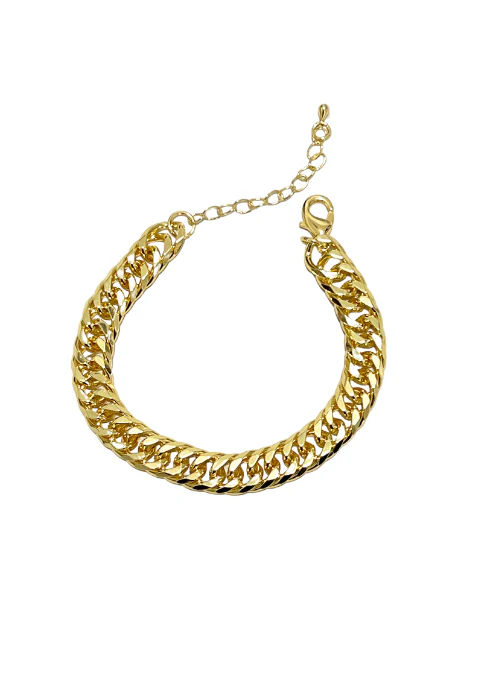Chunky Gold Curb Bracelet - Budpants