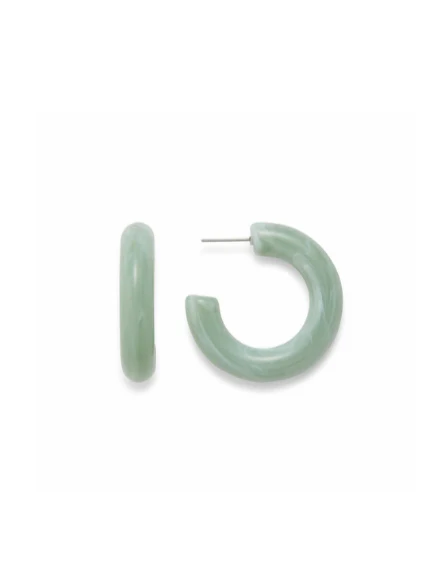 Jade Resin Hoops - Budpants