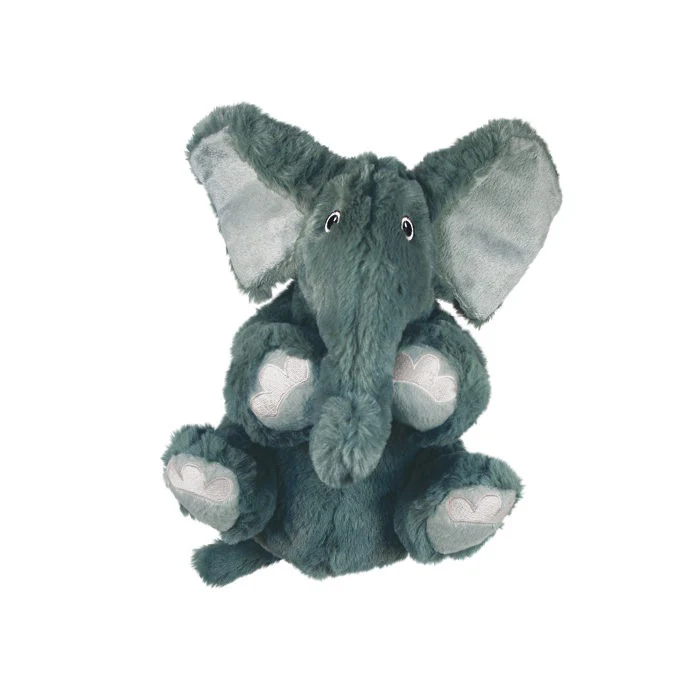 KONG Comfort Kiddos Elephant Plush Dog Toy - Budpants