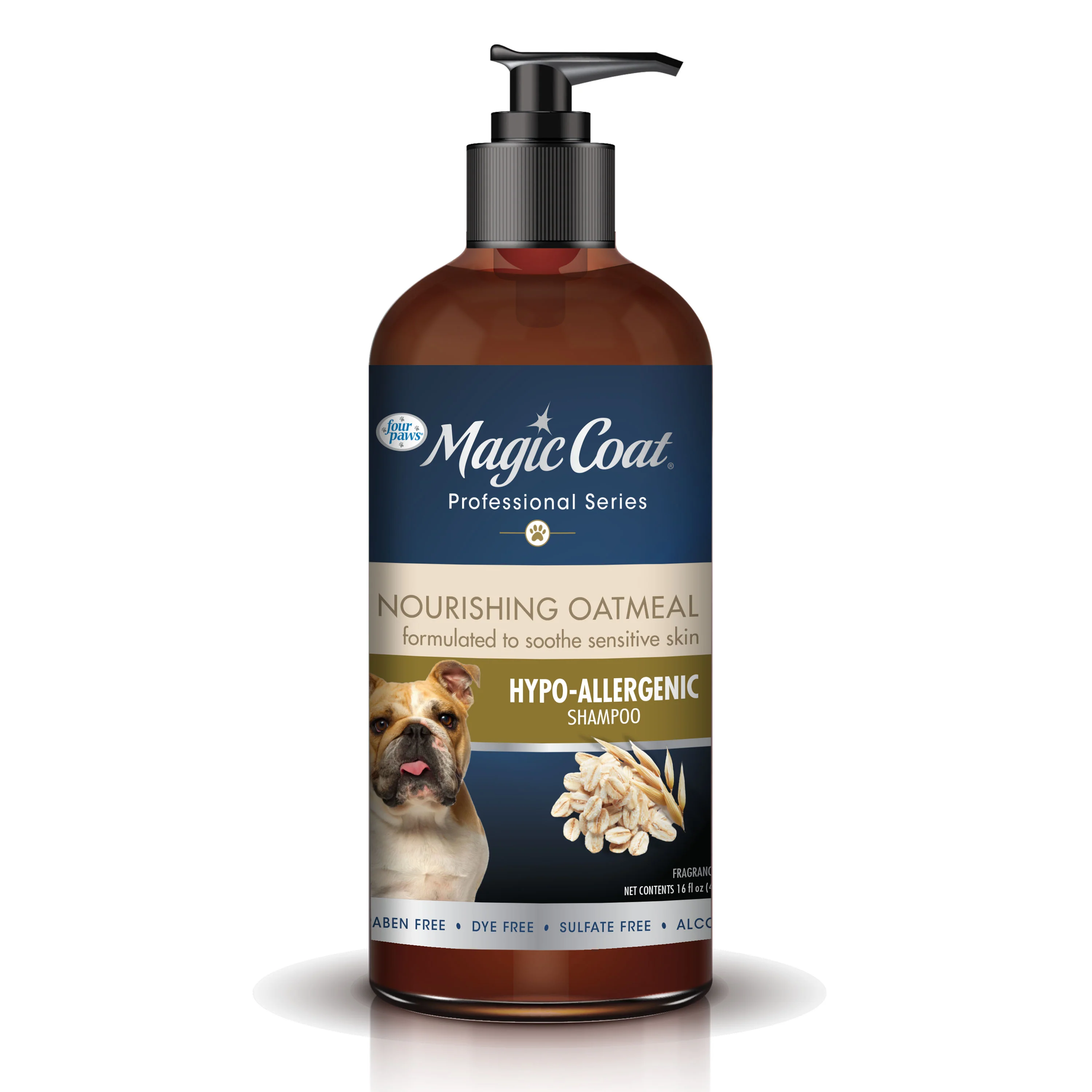 4 PAWS Magic Coat Professional Series Nourishing Oatmeal Hypo-Allergenic dog shampoo - Budpants