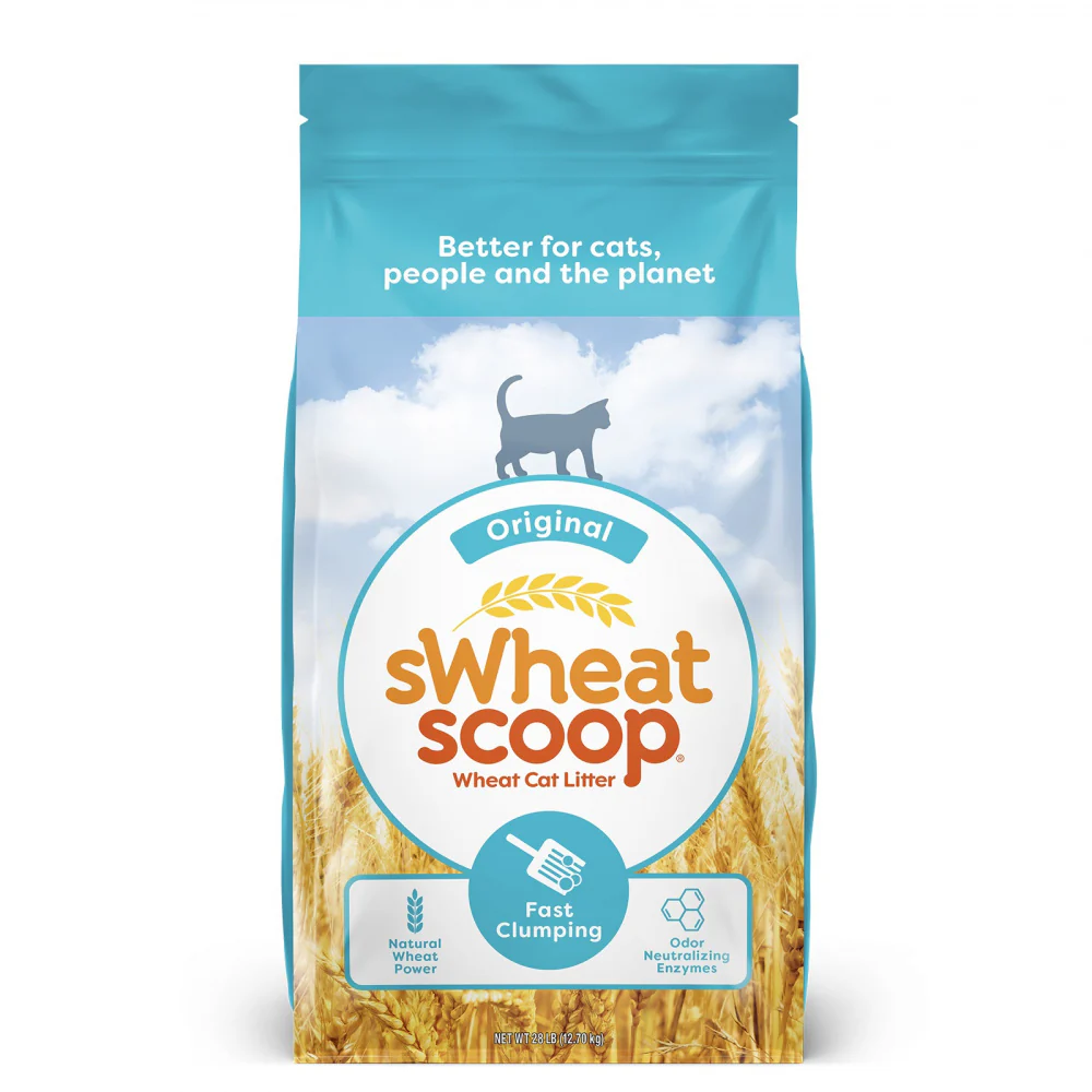 Swheat Scoop Fast Clumping Natural Original Cat Litter - Budpants