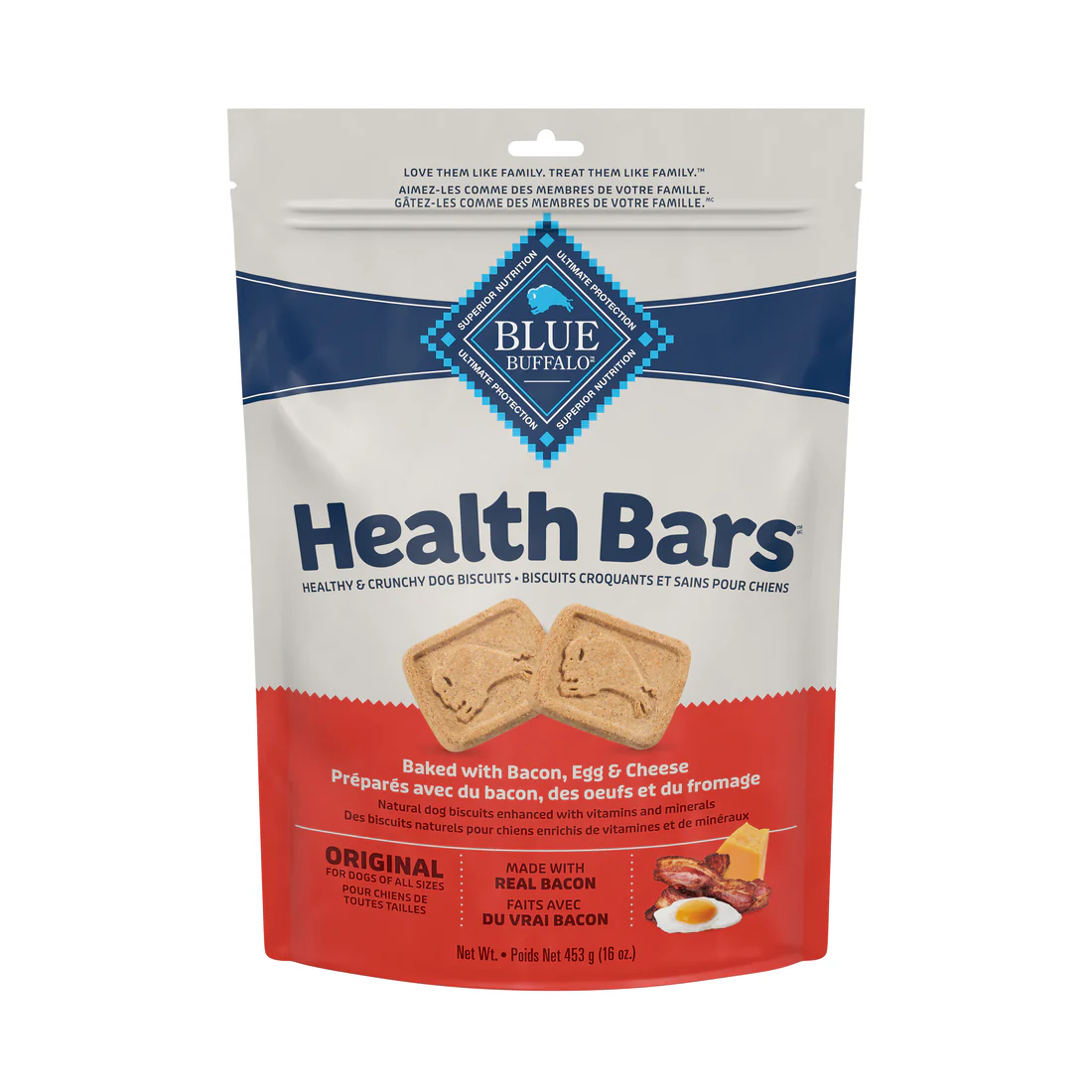 BLUE DOG HEALTH BAR BACON, EGG & CHEESE - Budpants