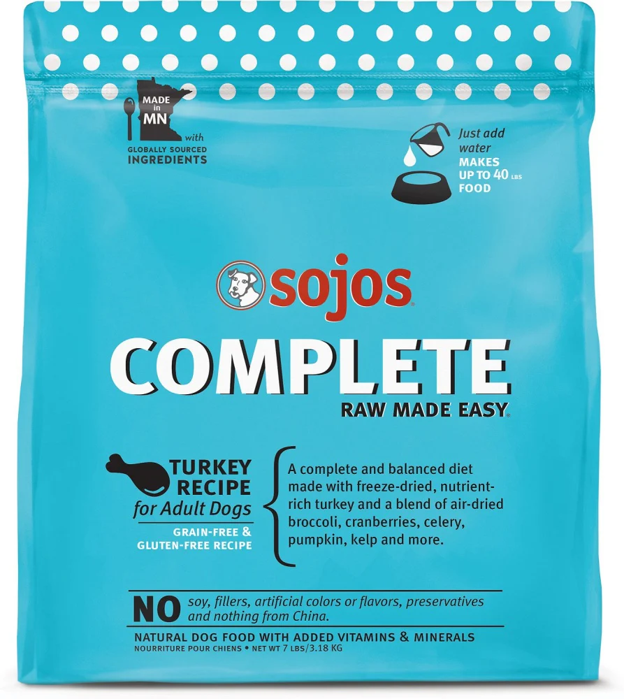 Sojos Complete Turkey Dog Food Mix - Budpants