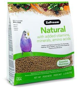 ZuPreem Natural Food for Birds - Budpants