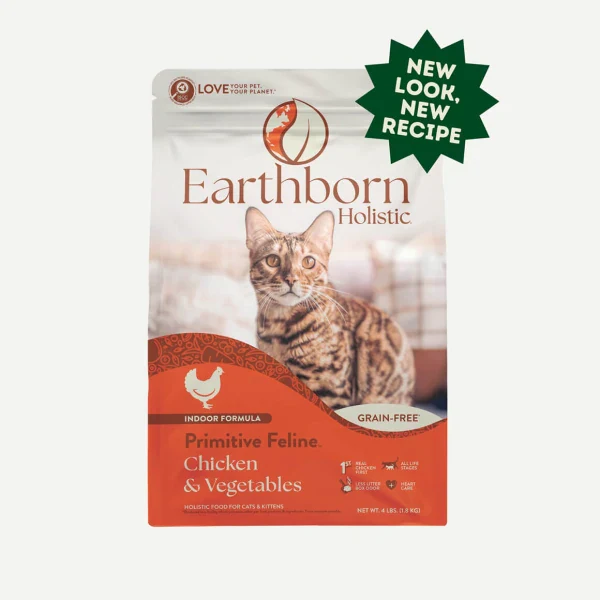 EARTHBORN PRIMITIVE FELINE DRY CAT FOOD - Budpants