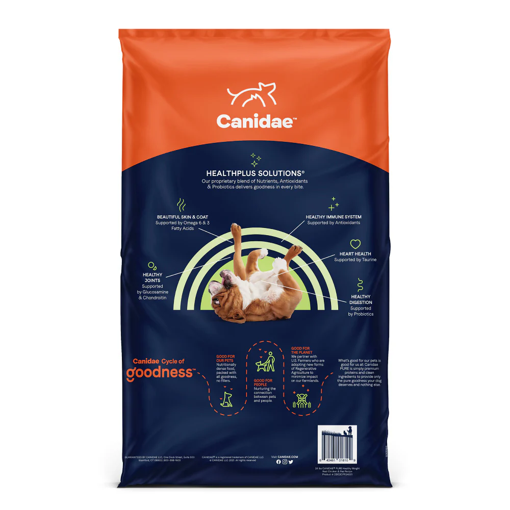 Canidae Pure Goodness HEALTHY WEIGHT Real Chicken & Pea Recipe Dry Dog Food - Budpants