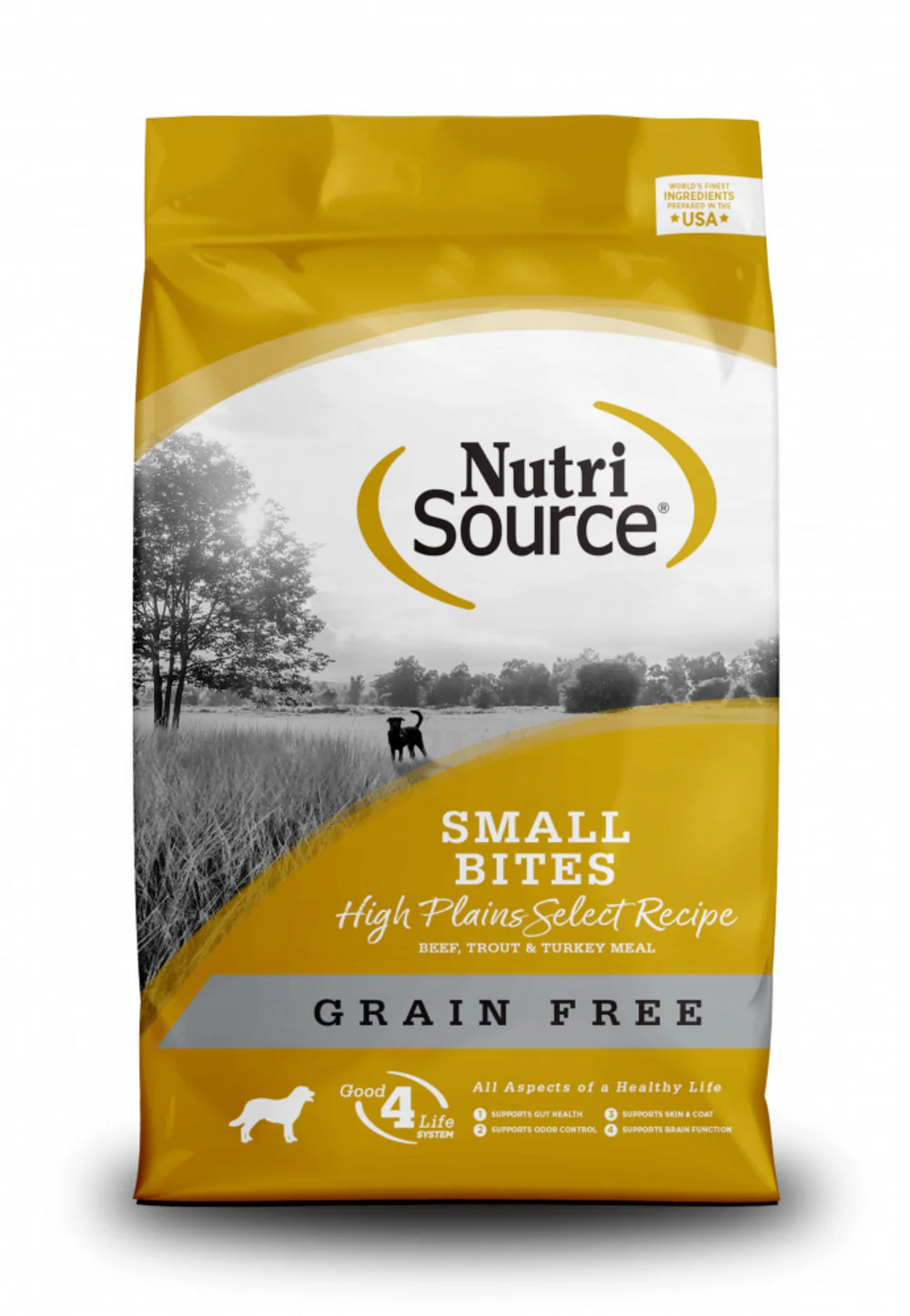 NutriSource Grain Free High Plains Select Small Bites Dry Dog Food - Budpants