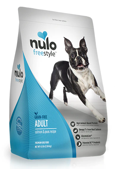 Nulo FreeStyle Grain Free Salmon and Peas Recipe Dry Dog Food - Budpants