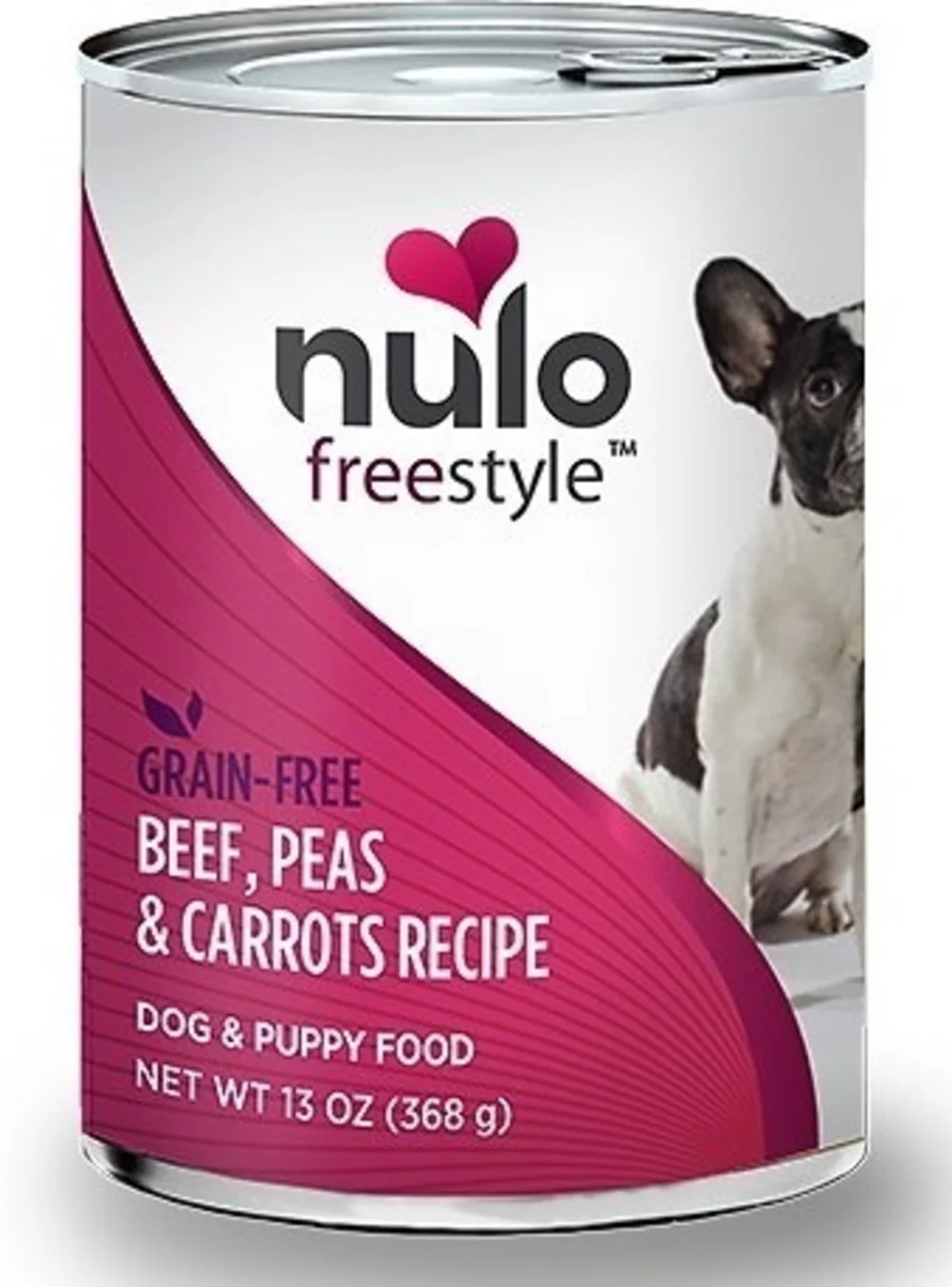 Nulo FreeStyle Grain Free Beef, Peas, and Carrots Recipe Canned Dog Food - Budpants