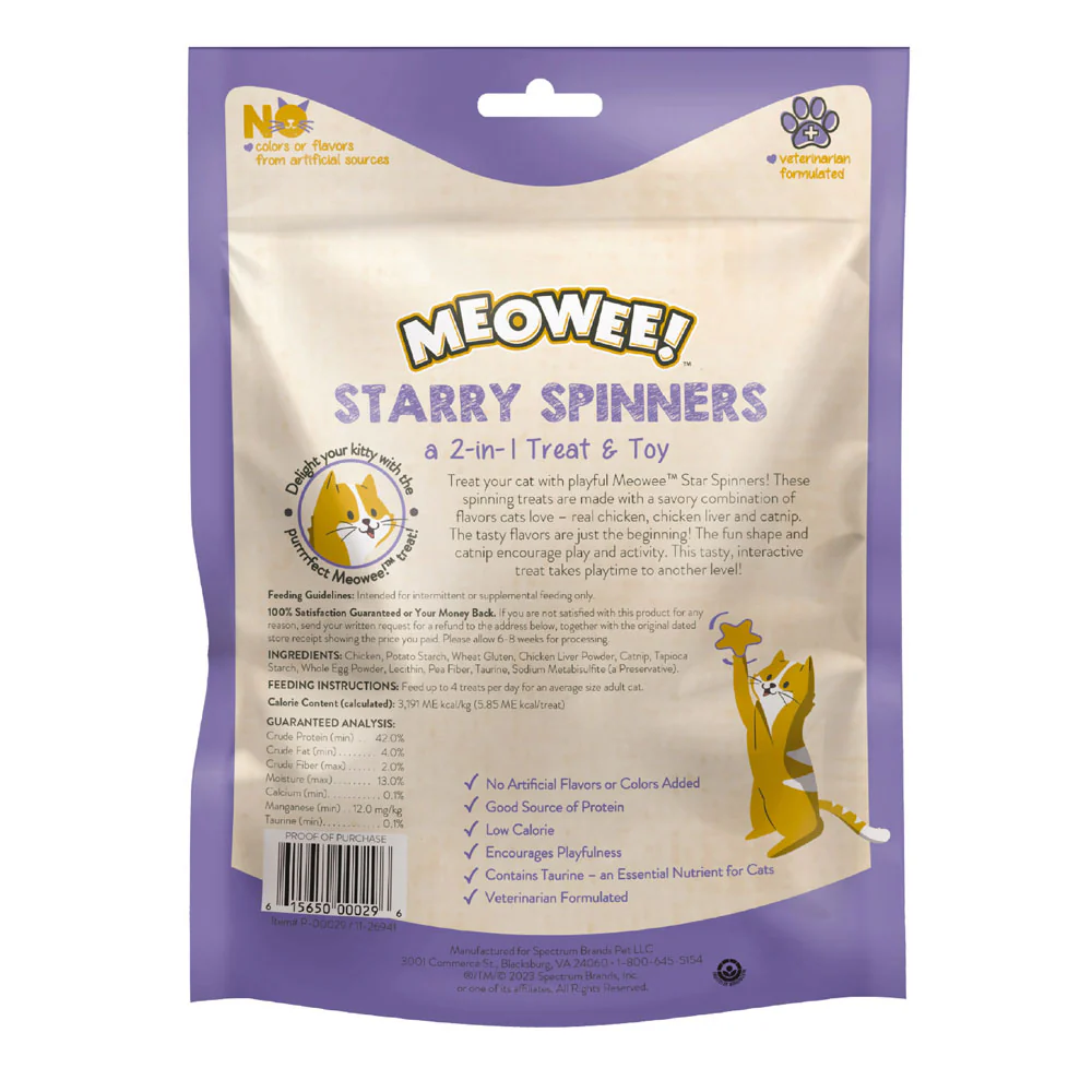 Meowee Starry Spinners Cat Treats - Budpants