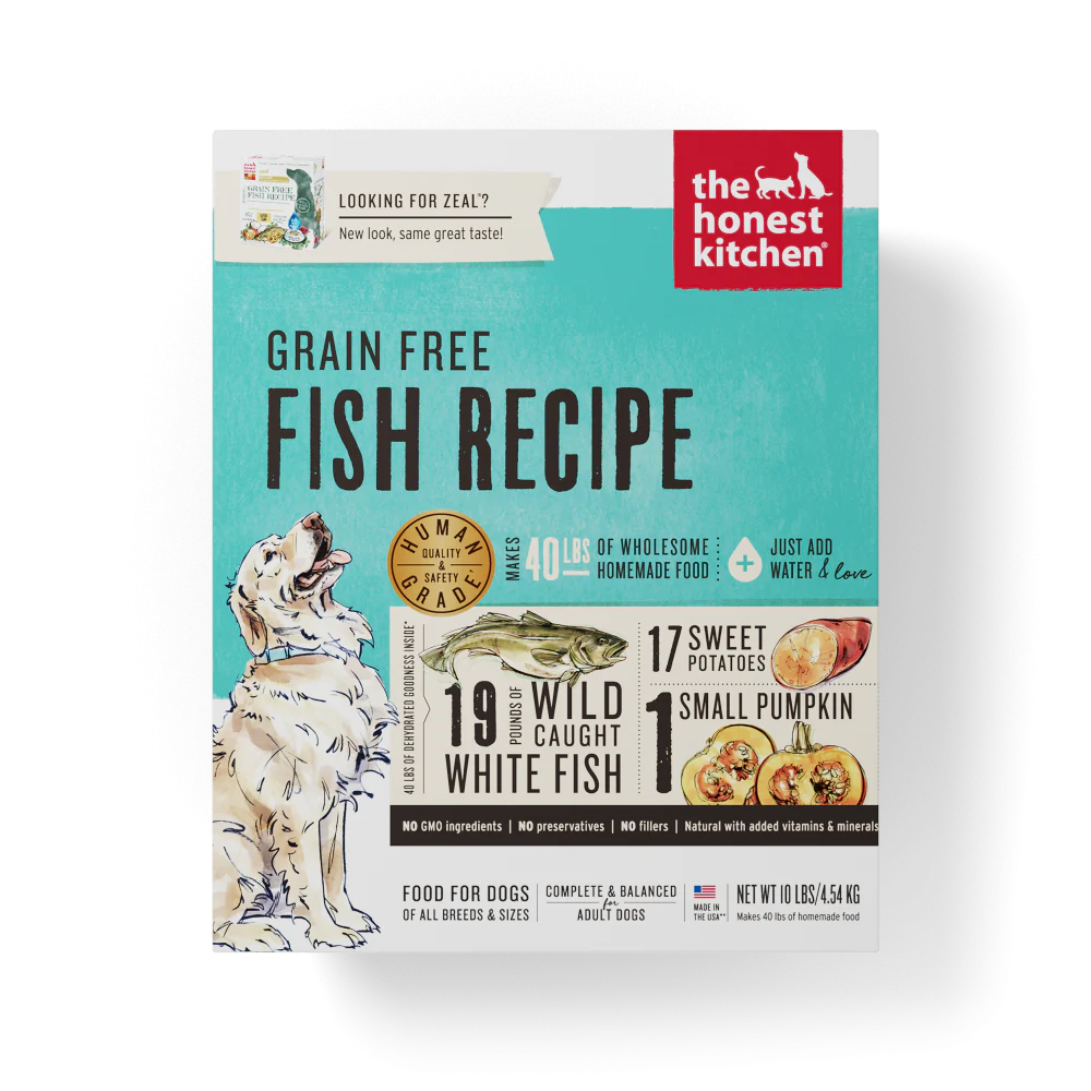 The Honest Kitchen Grain Free Fish Recipe Dehydrated Dog Food - Budpants