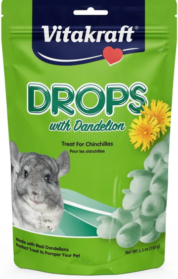 Vitakraft Chinchilla Dandelion Drop Pouch 5.3z - Budpants