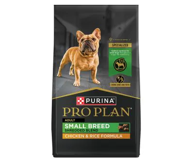 Pro Plan Small Breed Dog Chicken & Rice Shredded Blend 6-lb - Budpants