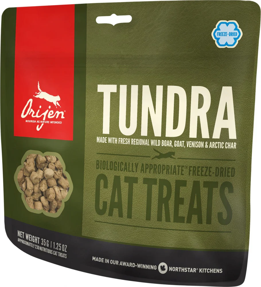 ORIJEN Grain Free Freeze Dried Tundra Cat Treats - Budpants