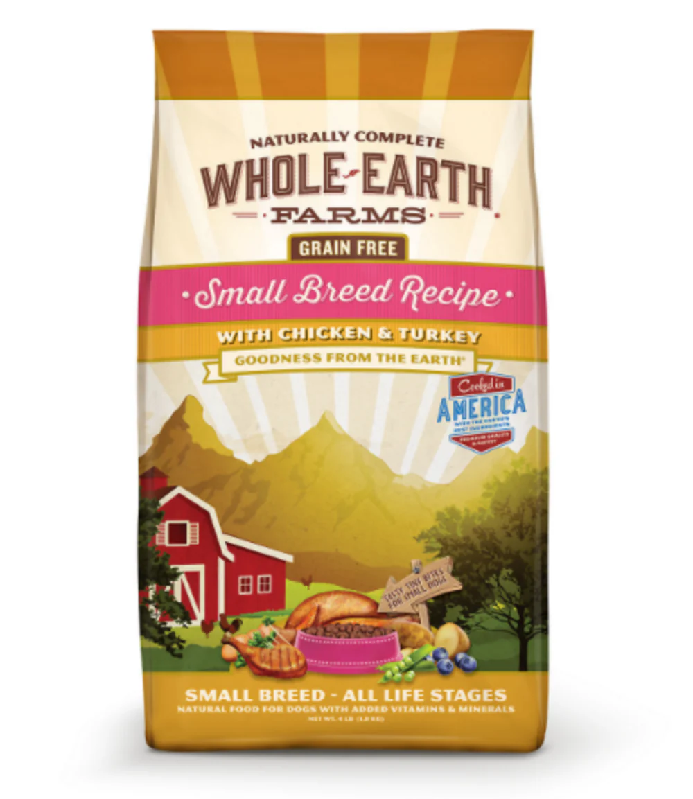 Whole Earth Farms Grain Free Recipe Small Breed Dry Dog Food - Budpants