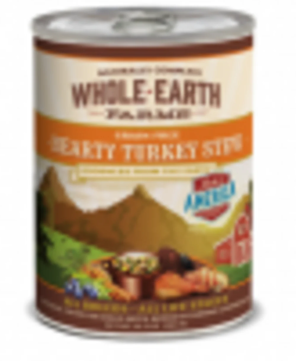 Whole Earth Farms Grain Free Hearty Turkey Stew Canned Dog Food - Budpants