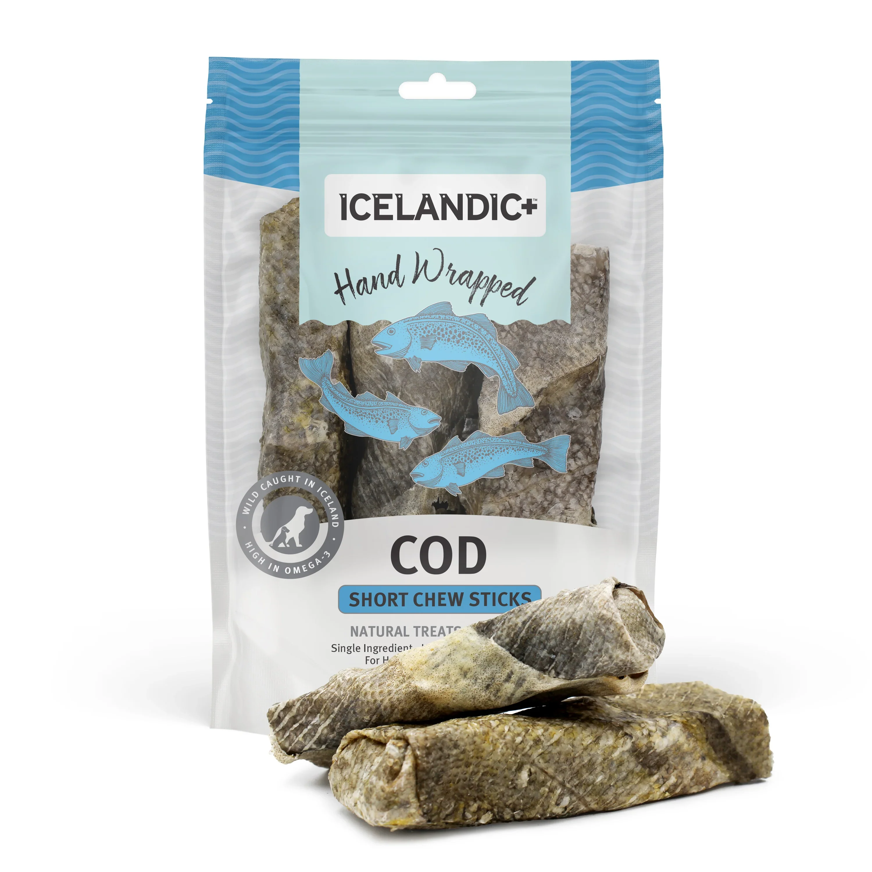ICELANDIC COD  CHEW STICK 3PK - Budpants