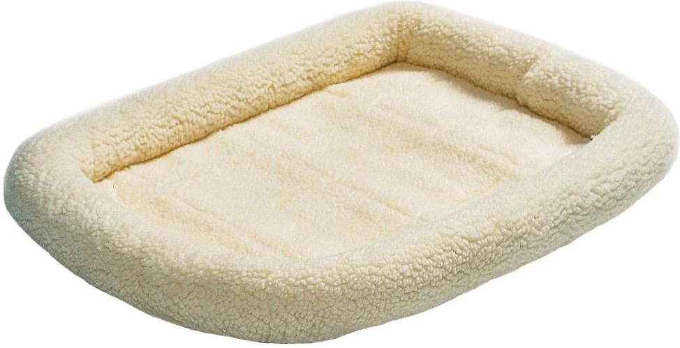 Midwest Quiet Time Natural Fleece Pet Bed - Budpants