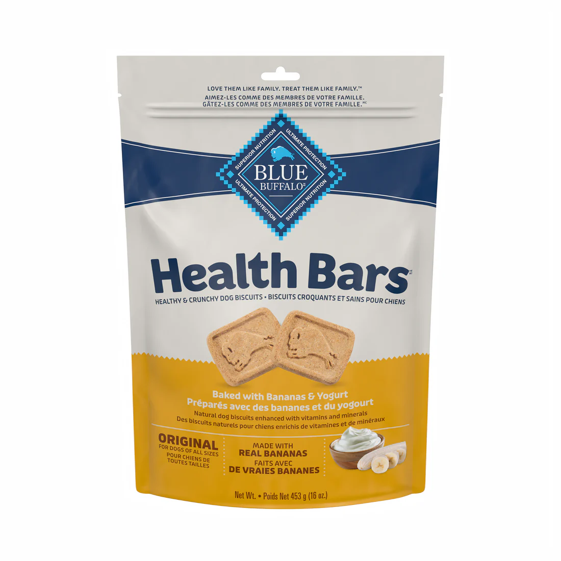 BLUE DOG HEALTH BAR BANANA & YOGURT - Budpants