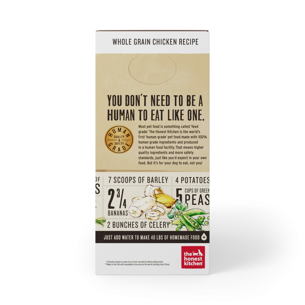 The Honest Kitchen Whole Grain Chicken Recipe Dehydrated Dog Food - Budpants