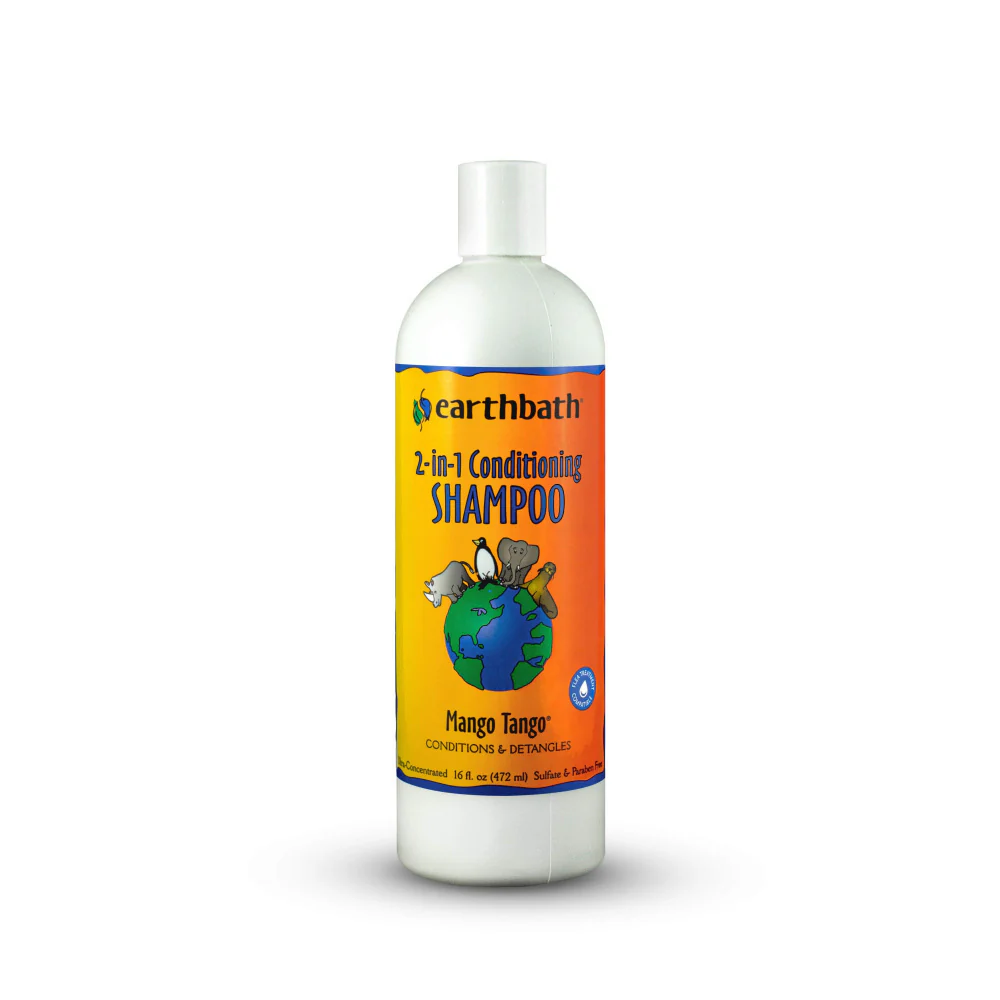 Earthbath 2-in-1 Mango Tango Conditioning Shampoo for Dogs and Cats - Budpants