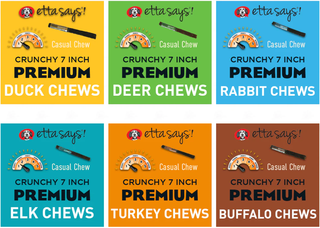 Etta Says Crunchy Premium Chews 7in - Budpants