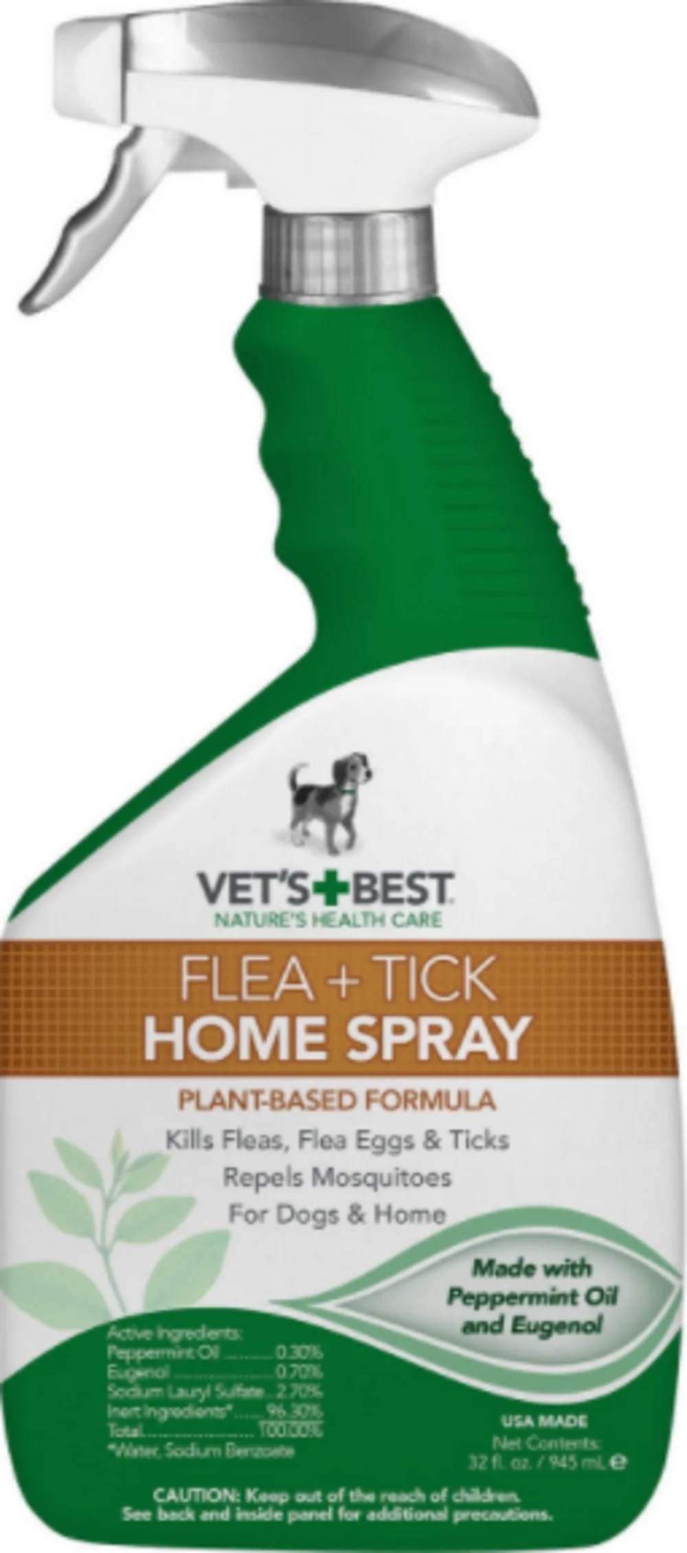 Vet's Best Flea and Tick Home Spray for Dogs - Budpants