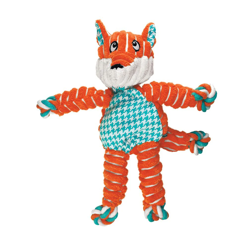 KONG Floppy Knots Fox Dog Toy - Budpants