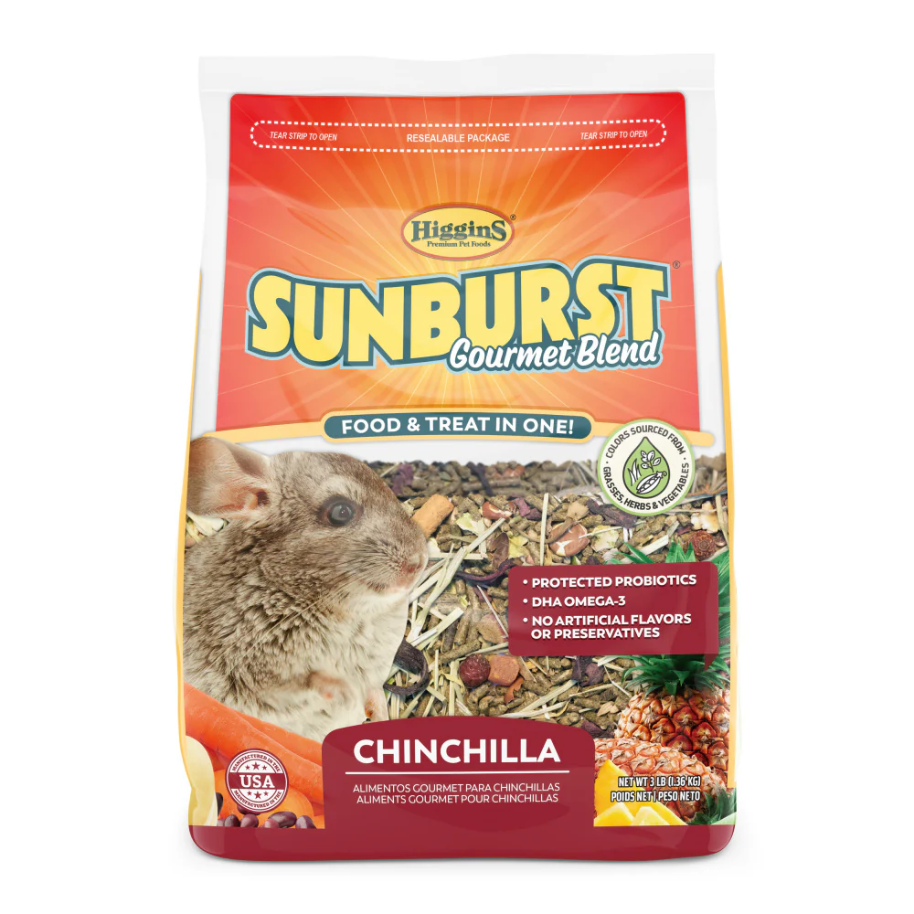 Higgins Sunburst Gourmet Blend Chinchilla Food - Budpants