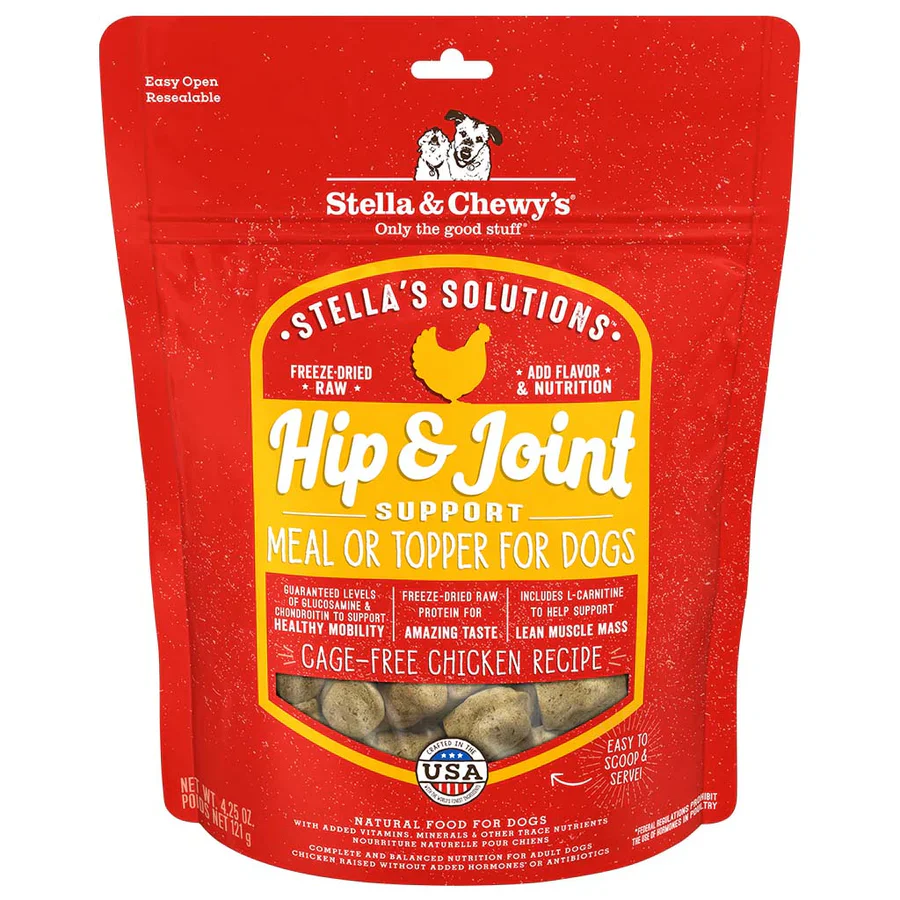 Stella's Solutions Hip & Joint Support Freeze Dried Dog Treats - Budpants