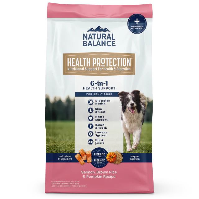 Natural Balance Salmon, Brown Rice & Pumpkin Recipe for dogs - Budpants
