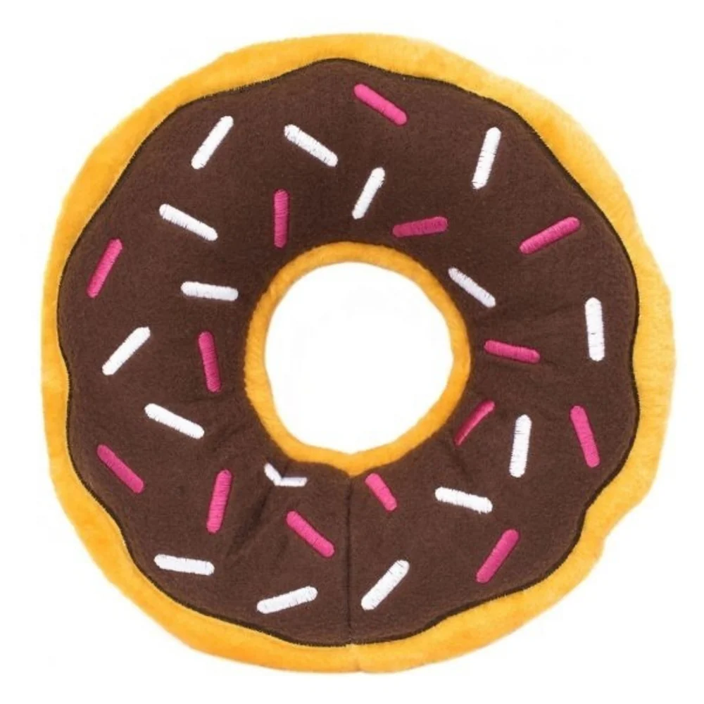 ZippyPaws Jumbo Donutz Squeaky Plush Dog Toy - Budpants