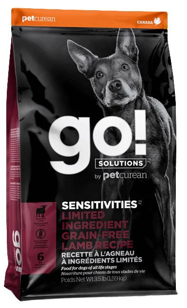 Petcurean GO! Solutions Sensitivities Limited Ingredient Lamb Recipe Dry Dog Food - Budpants