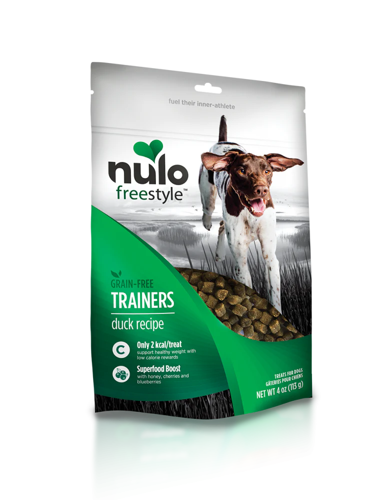 Nulo Freestyle Trainers Grain Free Duck Dog Treats - Budpants